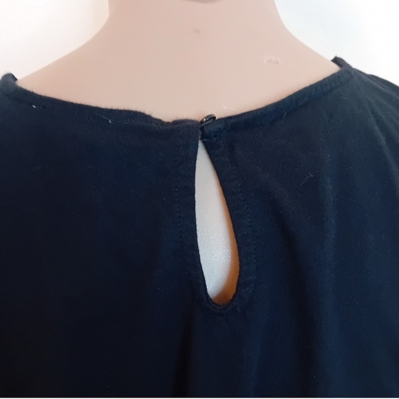 Black Ricki’s Ruffled Sleeveless Blouse size XL - Picture 11 of 15
